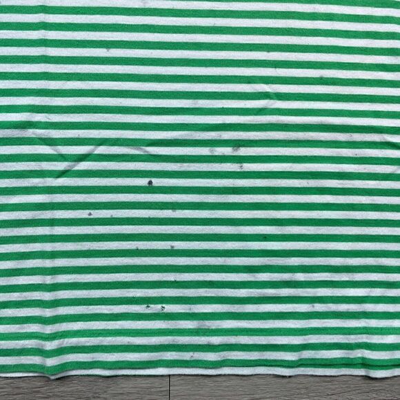 Polo Ralph Lauren Shirt Mens Extra Large Green Yachting Club Striped Pocket - Picture 5 of 14